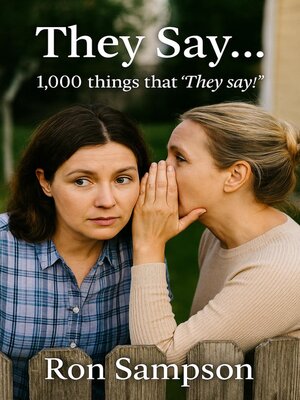 cover image of "They Say...."